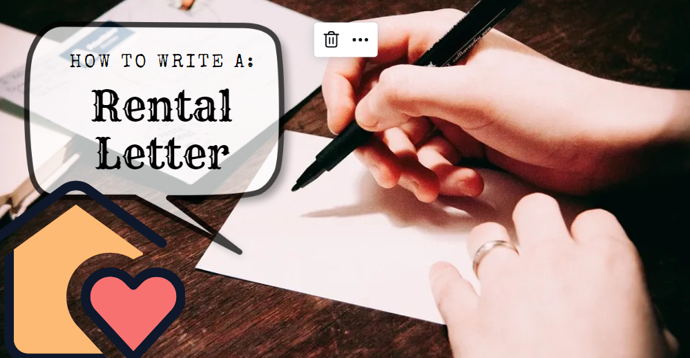 write a rental letter